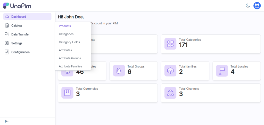 create-simple-product-dashboard