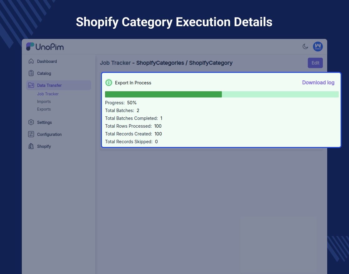 UnoPim Shopify Connector Slider Image 6