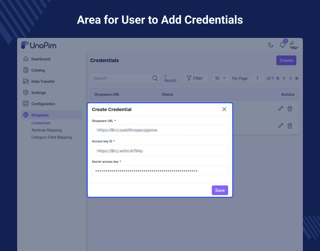 UnoPim Shopware 6 connector Slider Image 0