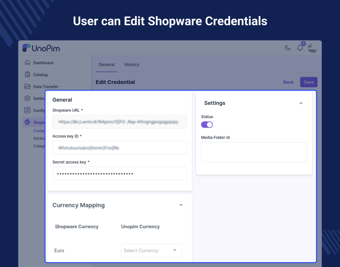 UnoPim Shopware 6 connector Slider Image 2