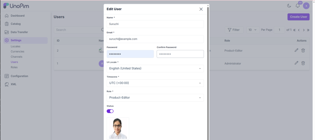 user managemnet