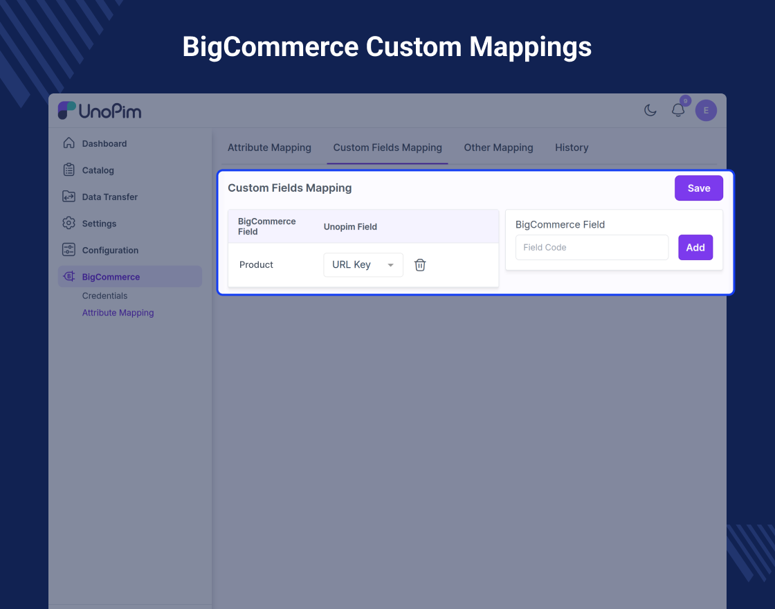 UnoPim BigCommerce Connector Slider Image 4
