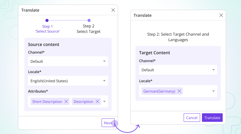 UnoPim MagicAI Multiple Attribute Translation